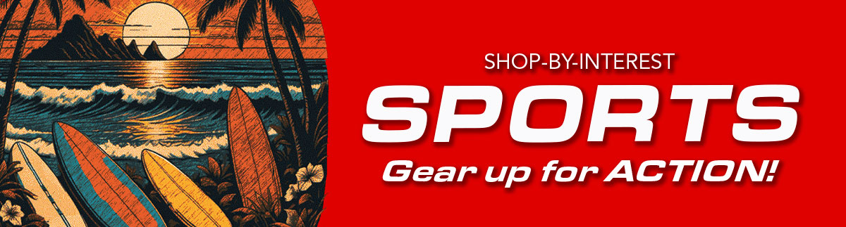 Gifts Shop by interest Sports