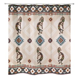 Avanti Linens Navajo Dance 72 in. H X 72 in. W Multicolored Shower Curtain Polyester