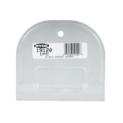 Hyde Value Series 0.63 in. H X 4.8 in. W X 4.8 in. L Steel Spreaders Notch 25 pk