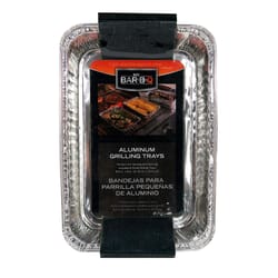 Mr. Bar-B-Q Aluminum Grilling Pan 8.5 in. L X 6 in. W 6 pk