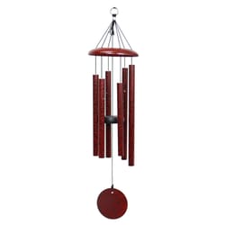 Corinthian Bells Ruby Splash Aluminum 27 in. Wind Chime