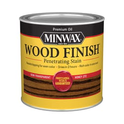 Minwax Wood Finish Semi-Transparent Honey Oil-Based Penetrating Wood Finish 0.5 pt
