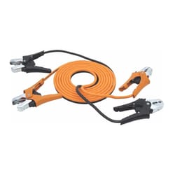 Commercial Service Jumper / Booster Cables: 20 Feet, 4 Gauge, Ideal For  Small Trucks and Medium SUVs