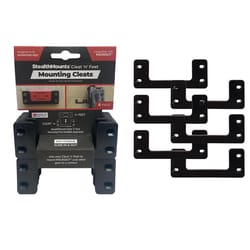 StealthMounts Mounting Cleats Compatible with Milwaukee Packout; Black ABS Packout Holder 6 pk