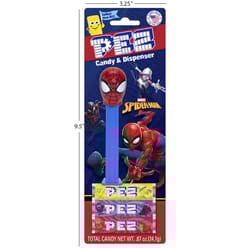 PEZ Spider-Man Assorted Candy and Dispenser 0.87 oz