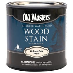 Old Masters Semi-Transparent Golden Oak Water-Based Latex Wood Stain 1/2 pt