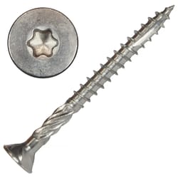 Screw Products AXIS No. 9 X 2 in. L Star Stainless Steel Wood Screws 1 lb 113 pk