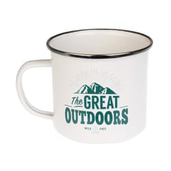 Top Guy Great Outdoors 14 oz Multicolored Steel Enamel Coated Mug 1 pk
