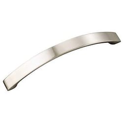 Hickory Hardware Rotterdam Contemporary Bar Cabinet Pull 5 in. Satin Nickel 1 pk