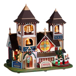 Lemax Multicolored Chimes Church Christmas Village