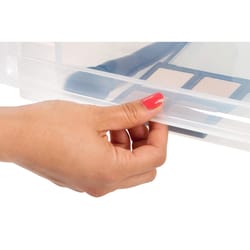 IRIS 22 White Drawer 7 in. H X 15.75 in. W X 19.63 in. D Stackable
