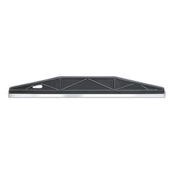 Allway 0.31 in. W X 24 in. L Black Plastic/Steel Paint Shield
