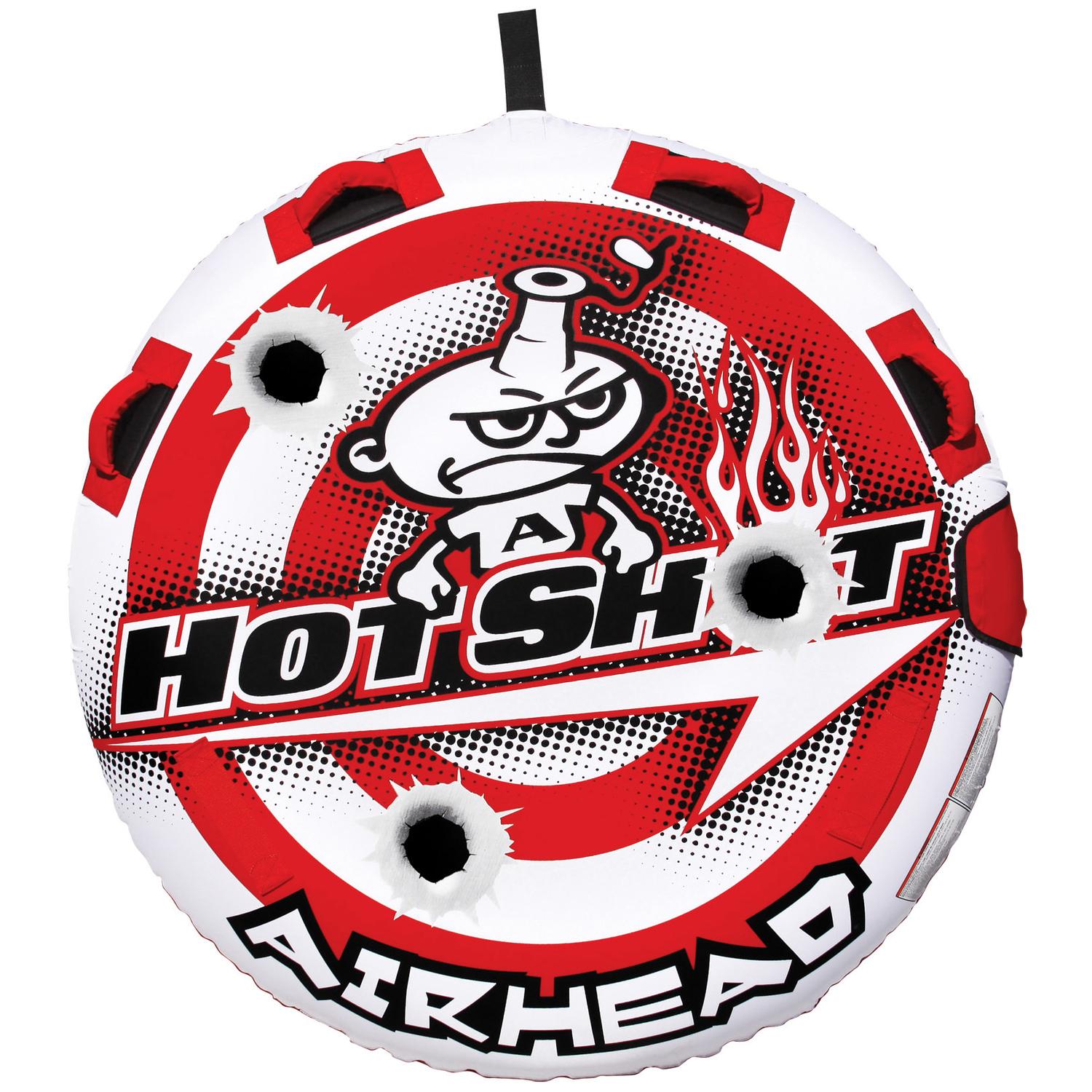 Airhead Nylon Inflatable Multicolored Hot Shot Towable Tube 57 in. W X 57 in. L Sansujyuku sansujyuku.com