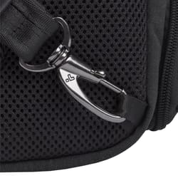 Travelon Metro Black Sling Backpack 17 in. H X 11 in. W