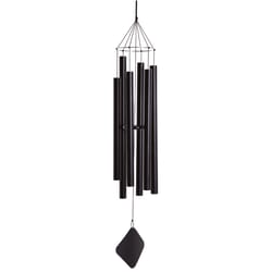 Music of the Spheres, Inc Hawaiian Tenor Black Aluminum 60 in. Wind Chime