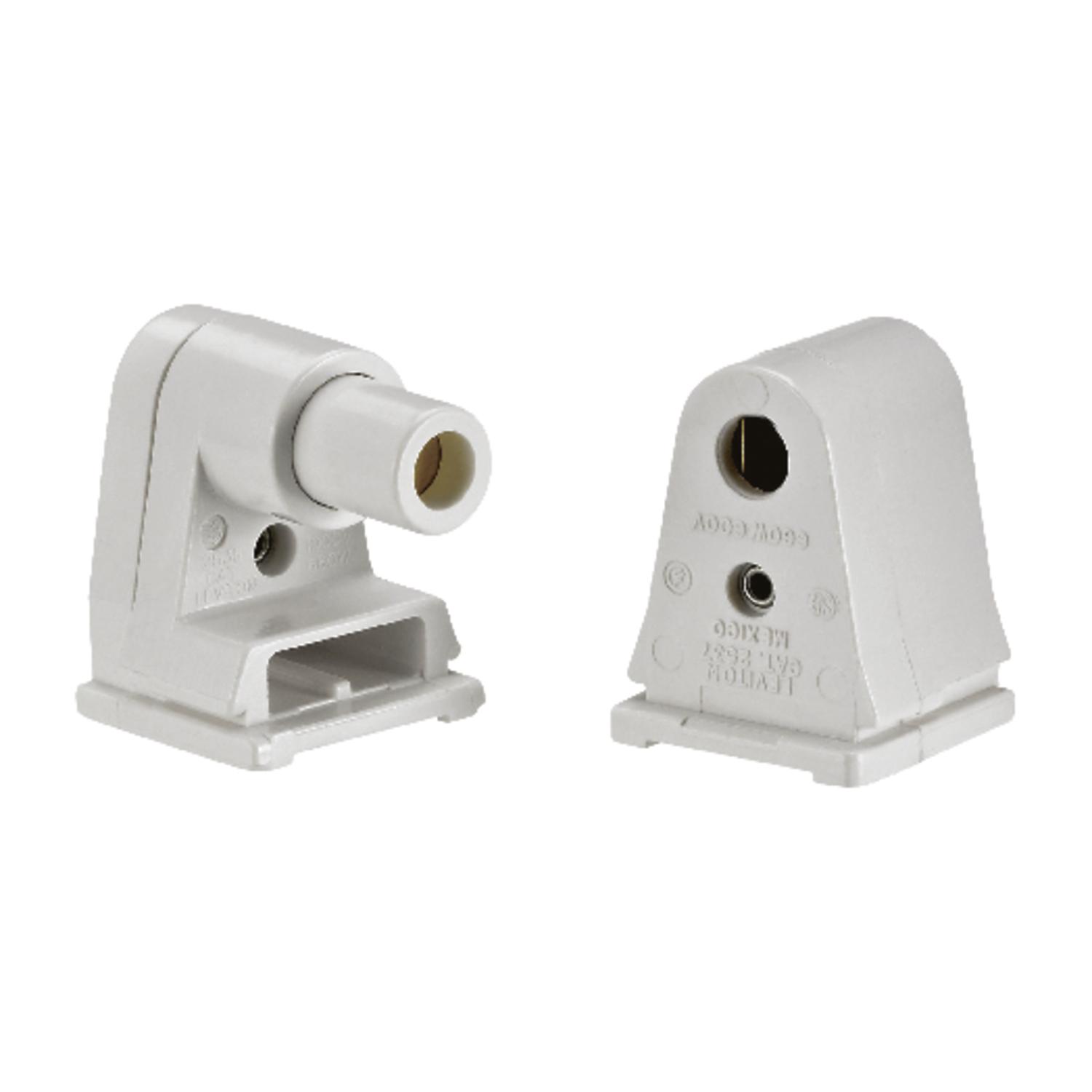 Leviton Plastic Lampholder 1 PK
