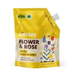 Sunday Organic Rose 4-4-6 Plant Fertilizer 2 lb