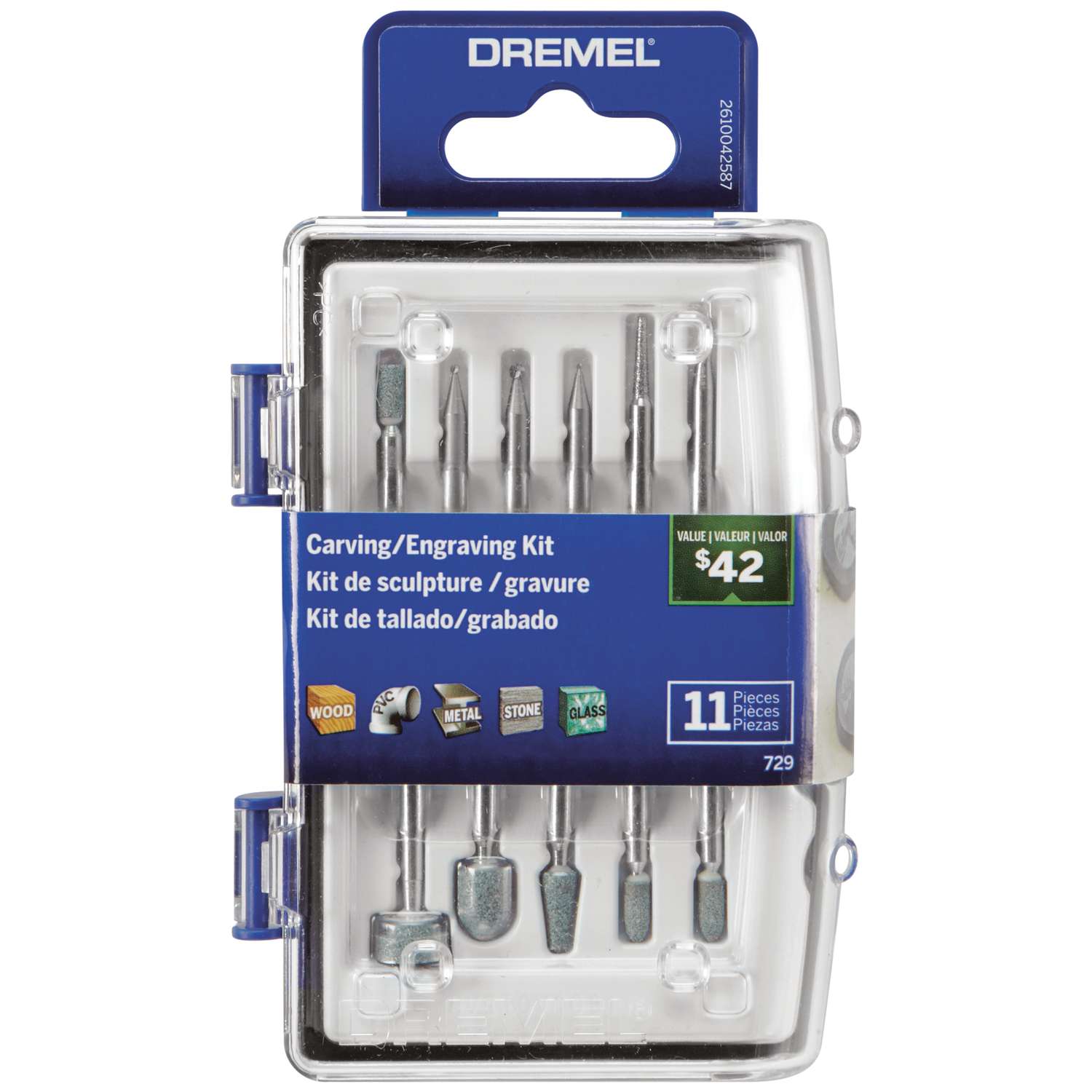 Dremel Carving/Engraving Accessory Kit 11 pc Ace Hardware