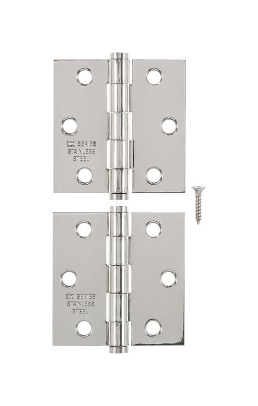 01-3540-433 Ace 2-1/2 in. L Stainless Steel Narrow Hinge 2 pk sku 01-3540-433
