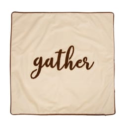 Glitzhome 24 in. Gather Pillow Cover Fall Decor