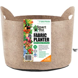 Smart Pot 9.5 in. H X 12 in. D Fabric Grow Bag Planter Natural