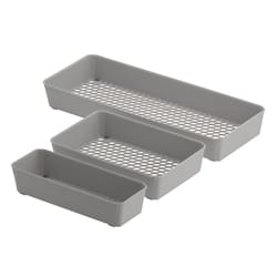 Spectrum Plastic Drawer Organizer Set