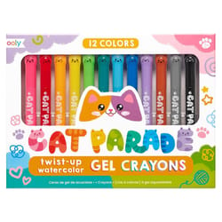Ooly Washable Assorted Color Gel Crayons 12 pk