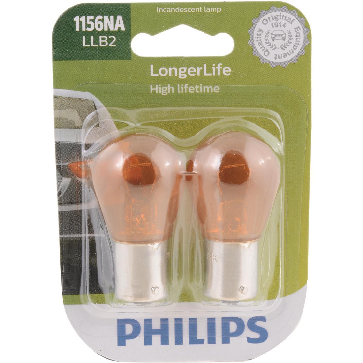 Photos - Light Bulb Philips LongerLife Incandescent Parking/Stop/Tail/Turn Miniature Automotiv 