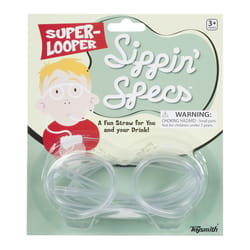 Toysmith Sipping Specs Straw Clear