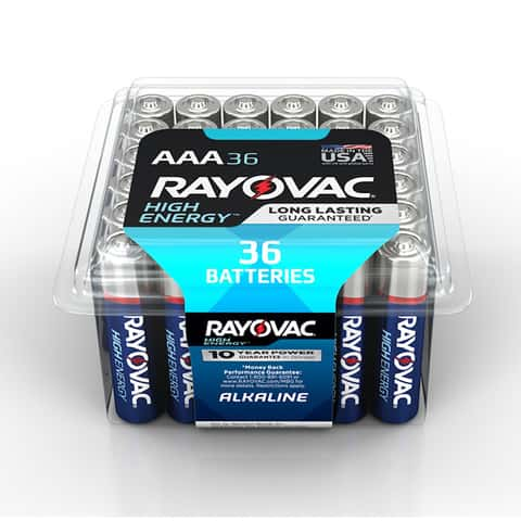 Rayovac High Energy Alkaline AAA Batteries (36-Pack) in the AAA Batteries  department at