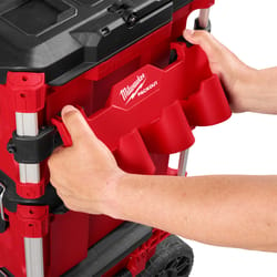 Milwaukee PACKOUT Battery Rack Black/Red