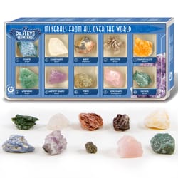 Geoworld Dr. Steve Hunters All Over The World Minerals Assorted 10 pc