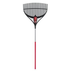 ACE 69.5 in. 26 Tine Poly Rake Steel Handle