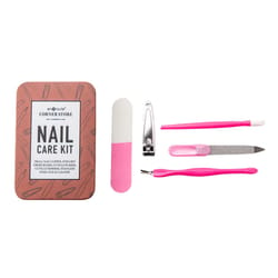 En Route Corner Store Pink Nail Care System 5 pc