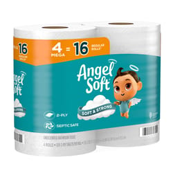 Angel Soft Toilet Paper 4 Rolls 320 sheet 135.1 sq ft