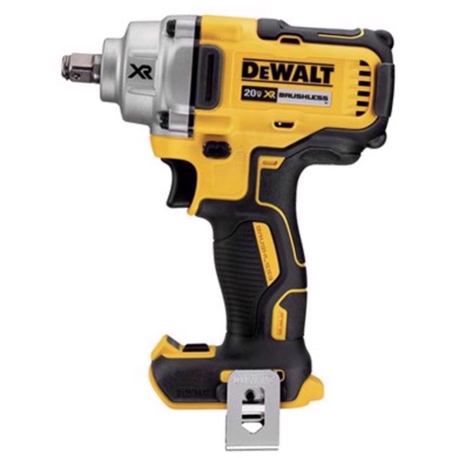 Photos - Drill / Screwdriver DeWALT 20V MAX 1/2 in. Cordless Brushless Mid-Range Impact Wrench Tool Onl 