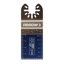 Arrow Pro 1-5/16 in. High Carbon Steel Semi-Circle Japanese Blade Hardwood 1 pc