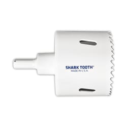 Century Drill & Tool Shark Tooth 2-1/2 in. Bi-Metal 1-7/8 in. L X 3/8 in. D One Piece Hole Saw