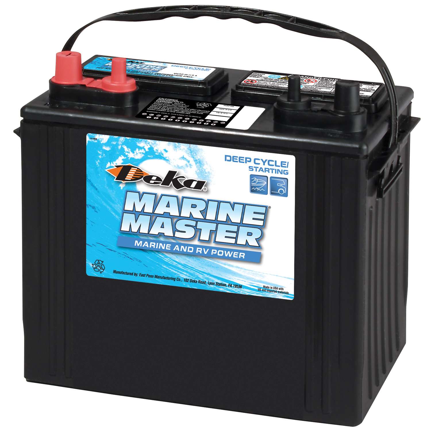 Deka Marine Master 12 volt 550 CCA Deep Cycle/Starting Battery Ace