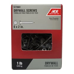 Ace No. 6 wire X 2 in. L Phillips Drywall Screws 1 lb 189 pk