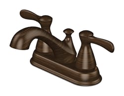 OakBrook Oil Rubbed Bronze Modern Two-Handle Bathroom Sink Faucet 4 in.