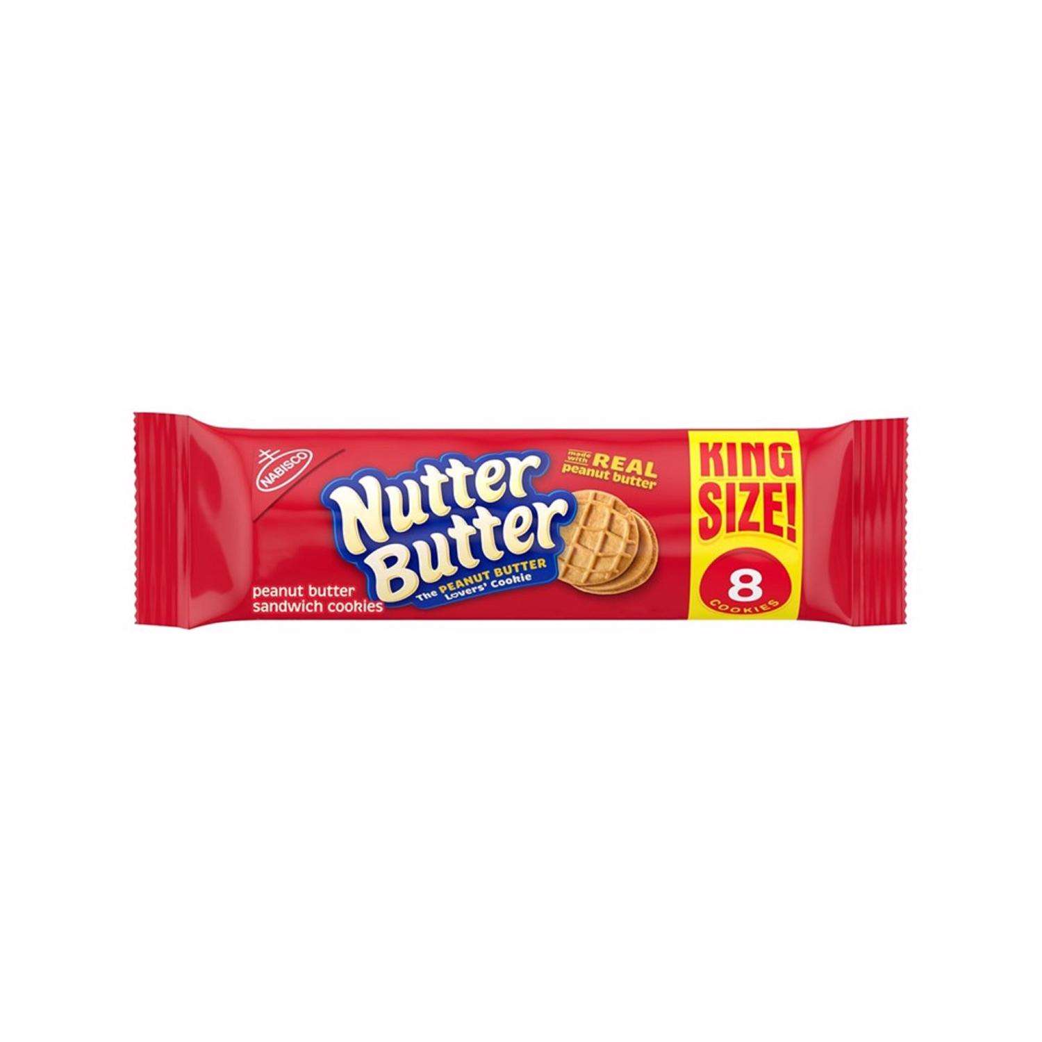 Pick 2 Nutter Butter Family Size Peanut Butter Sandwich Cookies: Double  Nutty