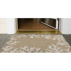 Liora Manne Capri 1.67 ft. W X 2.5 ft. L Natural Contemporary Polyester Accent Rug