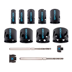 Spyder Bi-Metal Hole Saw Kit 13 pk