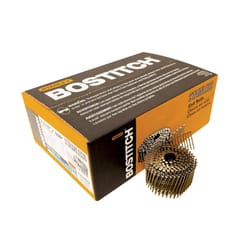 Bostitch 2-3/16 in. L X 11 Ga. Wire Coil Stainless Steel Siding Nails 15 deg 3,600 pk