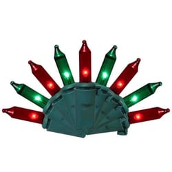 Celebrations Classic LED T5 Green/Red 100 ct String Christmas Lights 24.75 ft.