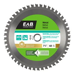 Exchange-A-Blade 7-1/4 in. D X 5/8 in. Carbide Tipped Metal Saw Blade 48 teeth 1 pk