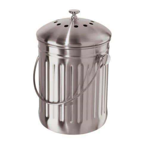 Stainless-Steel Compost Pails