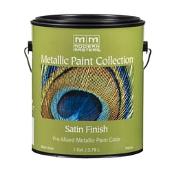Modern Masters Metallic Paint Collection Satin Nickel Water-Based Metallic Paint 1 gal