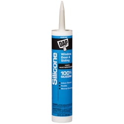 DAP Almond Silicone Rubber Door/Siding/ Window Sealant 10.1 oz